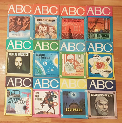 Diverse carti din colectia ABC anii &amp;#039;80 foto