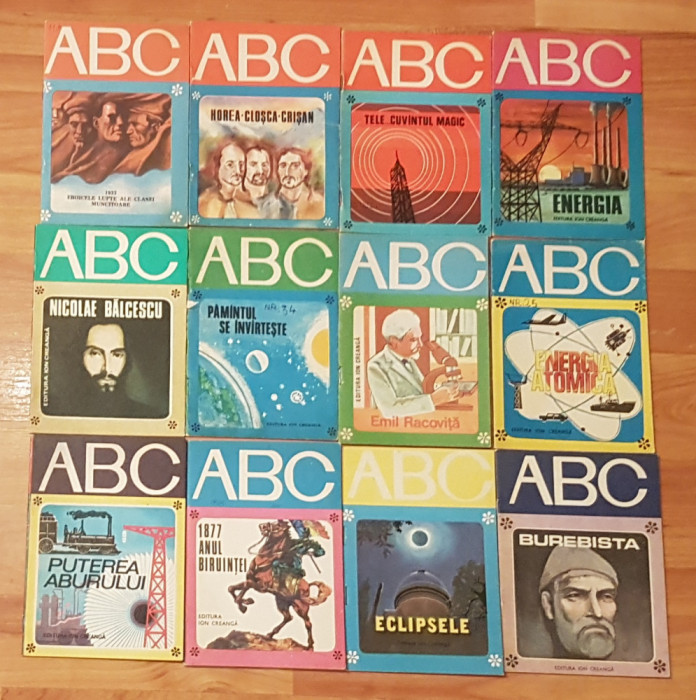 Diverse carti din colectia ABC anii &#039;80