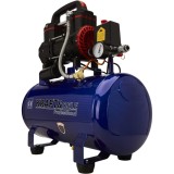 Compresor aer, fara ulei, capacitate rezervor 24 litri, silentios, 1390 W, 8 bari, debit 220 l/min, Kraft