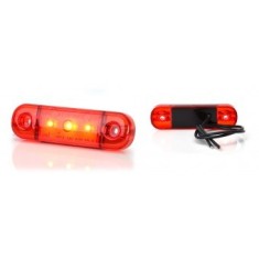 Lampa pozitie cu led rosie W97.1-709