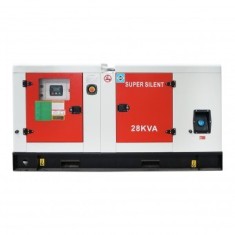 Generator electric trifazat 28KVA, 230/400V cu motor diesel Ricardo N4100DS-30KW