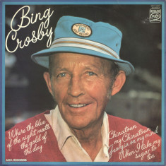 Vinil Bing Crosby ‎– Where The Blue Of The Night Meets The Gold Of The Day (VG+)