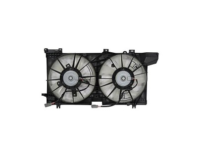 GMV radiator electroventilator Subaru Legacy, 2014-, Outback, 2015-, motor 2.5, benzina, 335/335 mm; (2 +2) pini, foto