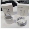 Set incarcator 20w fast charge iPhone adaptor priza + cablu incarcare , noi sigilate, Oem