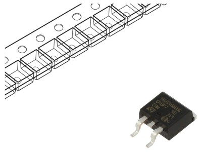 Tiristor SMD D2PAK 800V 25A foto