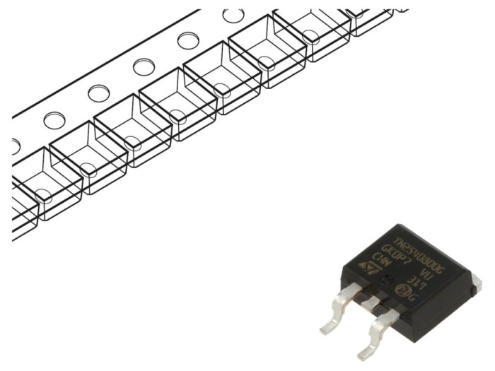 Tiristor SMD D2PAK 800V 25A