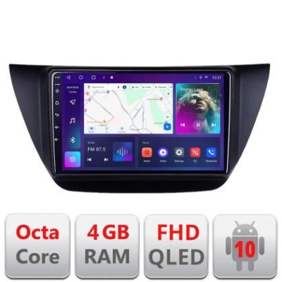 Navigatie Mitubishi Lancer 2001-2007 B-LANCER07 Android Ecran QLED octa core 4+64 carplay android auto KIT-lancer07+EDT-E309V3 CarStore Technology foto