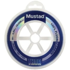 Fir MUSTAD Thor Fluorocarbon Leader, Clear, 0.45mm, 11.3kg, 30m foto