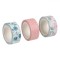 Set Benzi Adezive Washi, Multicolor, Aromă Trandafir, 5m x 1.5cm, 3 Bucăți