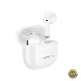 Handsfree Bluetooth Borofone BW88 Deep Rhyme TWS Alb