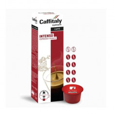 Capsule cafea Ecaffe Intenso Espresso Vivace, 10 capsule, compatibile CAFISSIMO
