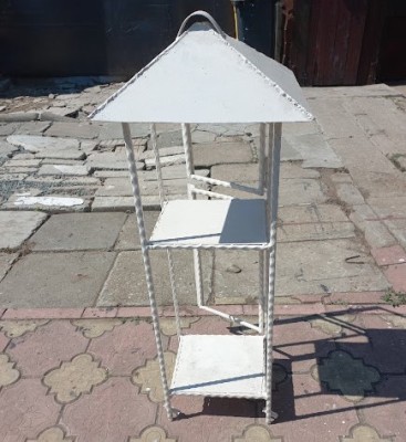 Vand - Suport (pentru lumanari) metalic,pentru cimitir foto