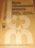 BAZELE RATIONAMENTULUI GEOMETRIC DAN BRANZE