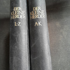 DER KLEINE HERDER, NACHSCHLAGEBUCH ÜBER ALLES FÜR ALLE (MICA ENCICLOPEDIE HERDER, ENCICLOPEDIE ILUSTRATA) 2 VOLUME