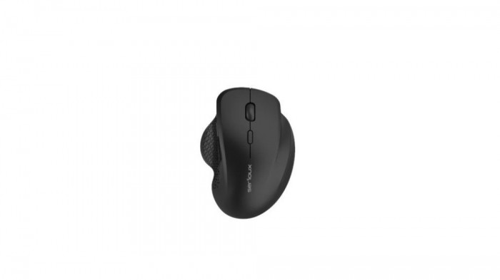 Mouse Serioux Glide 515 Wireless,Negru, Senzor: Optic, DPI: 800/ 1200/ 1600, Conexiune: Dongle USB 2,4 GHz, banda de frecventa: 2,4 GHz, Click silenti