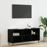 Cabinet TV Stejar Negru 103,5 x 30 x 50 cm Lemn compozit
