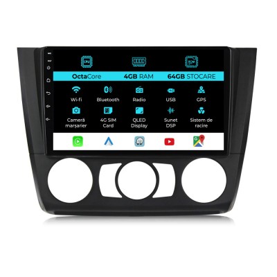 Navigatie Dedicata Bmw Seria 1 E82 E88 E81 E87 (2004-2011), 9Inch, 4Gb Ram, 64Gb Stocare, CarPlay foto