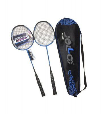 Set 2 Rachete Badminton cu husa foto
