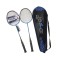 Set 2 Rachete Badminton cu husa