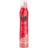 Spuma Taft Shine Ultra Strong 4, 200 ml, Spuma Modelatoare Par, Produse Ingrijire Par, Produse Hairstyle, Spuma de Par pentru Volum, Spuma pentru Coaf