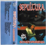 Sepultura - Schizophrenia, Caseta audio, Euro Star, Made in Poland