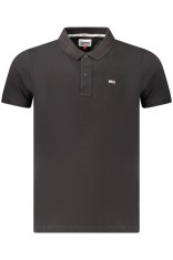 Tommy Jeans tricou polo barbati, slim fit, negru (Marime: XL) foto