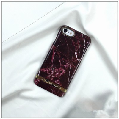 Husa pentru Apple iPhone 6 / iPhone 6s Marble Red foto