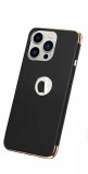 Husa compatibila cu Apple iPhone 13 PRO MAX, Elegance Luxury 3in1 Black, MyStyle&reg;