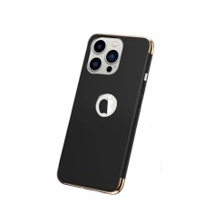 Husa compatibila cu Apple iPhone 13 PRO MAX, Elegance Luxury 3in1 Black, MyStyle&reg;