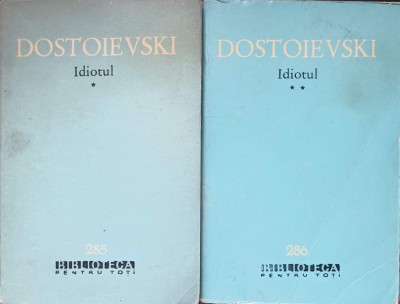 IDIOTUL VOL.1-2-F.M. DOSTOIEVSKI-278213 foto