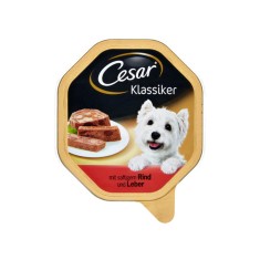 Hrana Umeda pentru Caini Cesar cu Vita, 150g, Hrana, Hrana pentru Caini, Hrana Umeda pentru Caini, Hrana pentru Caini Cesar, Hrana Caini Cesar, Mancar foto