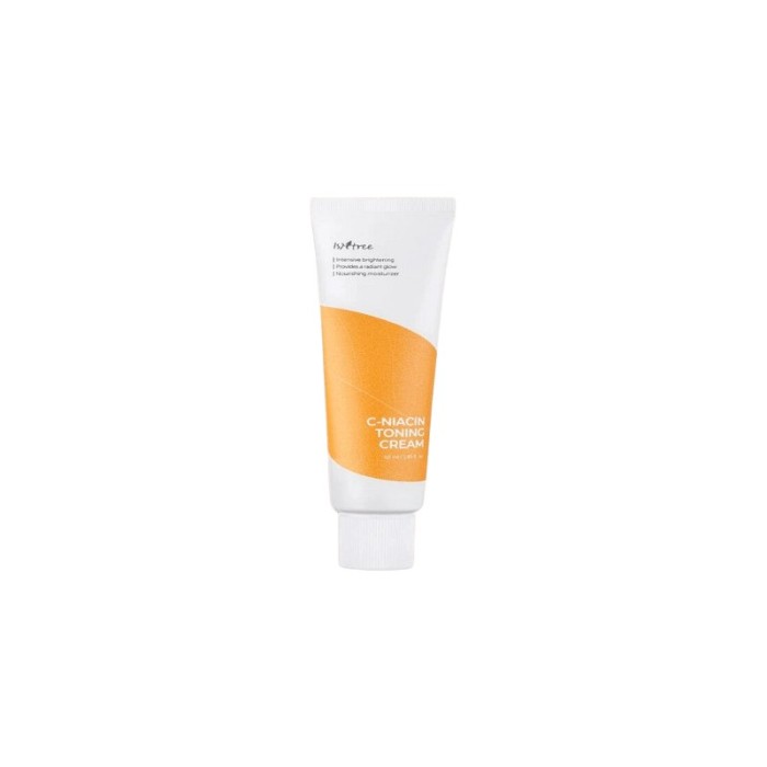 Isntree C-Niacin Toning Cream Cremă de față iluminatoare 50 ml