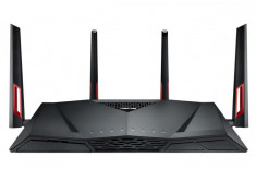 Router Wireless Asus RT-AC88U, 1xWAN Gigabit, 4xLAN Gigabit, 4 antene foto