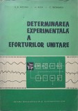 DETERMINAREA EXPERIMENTALA A EFORTURILOR UNITARE-D.R. MOCANU, M. BUGA, C. GEORGESCU