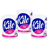 Set 3 Prosop de hartie Kilo Confort monorola, 3 straturi, 1002 foi, 3 kg