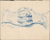 A1647 Schiță de Dimitrie &bdquo;Puiu&rdquo; Eitel, 1940, semnată