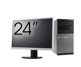 Pachet Calculator Second Hand DELL Optiplex 9020 Tower, Intel Core i5-4570 3.20GHz, 8GB DDR3, 240GB SSD + Monitor 24&amp;quot; NewTechnology Media