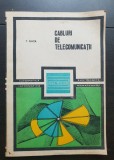 Cabluri de telecomunicații - T. Ghiță