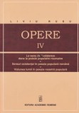 Liviu Rusu - Opere, vol. IV