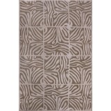 Covor Model Sofia 41006-1103, Marime 60 x 110 cm, Maro, Inaltime Fir 10 mm, Antialergic, Polipropilena, Living, Dormitor, Sufragerie, Birou