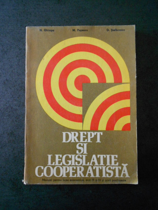 N. Ghimpa - Drept si legislatie cooperatista