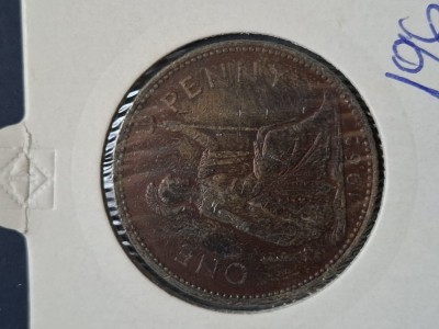 One penny 1962 foto