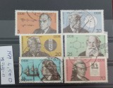 TS21 - Timbre serie DDR 1979 Mi2206-11, Stampilat