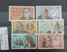 TS21 - Timbre serie DDR 1979 Mi2206-11 foto