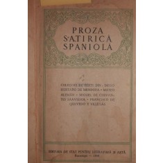 PROZA SATIRICA SPANIOLA