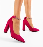 Cumpara ieftin Pantofi cu toc Tov Fuchsia