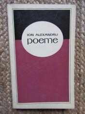 (IOAN) ION ALEXANDRU: POEME (antologie din primele patru volume de versuri 1970)