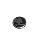 Emblema Cheie Skoda, Culoare Negru 14mm