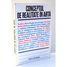 CONCEPTUL DE REALITATE IN ARTA , 1972