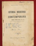ISTORIA MODERNA SI CONTEMPORANA manual pentru claseA VI 1957 fara coperti